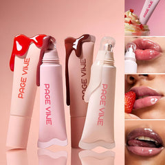 4 - Color Brightening Lip Balm Moisturizing Exfoliating - Celebrity Aura