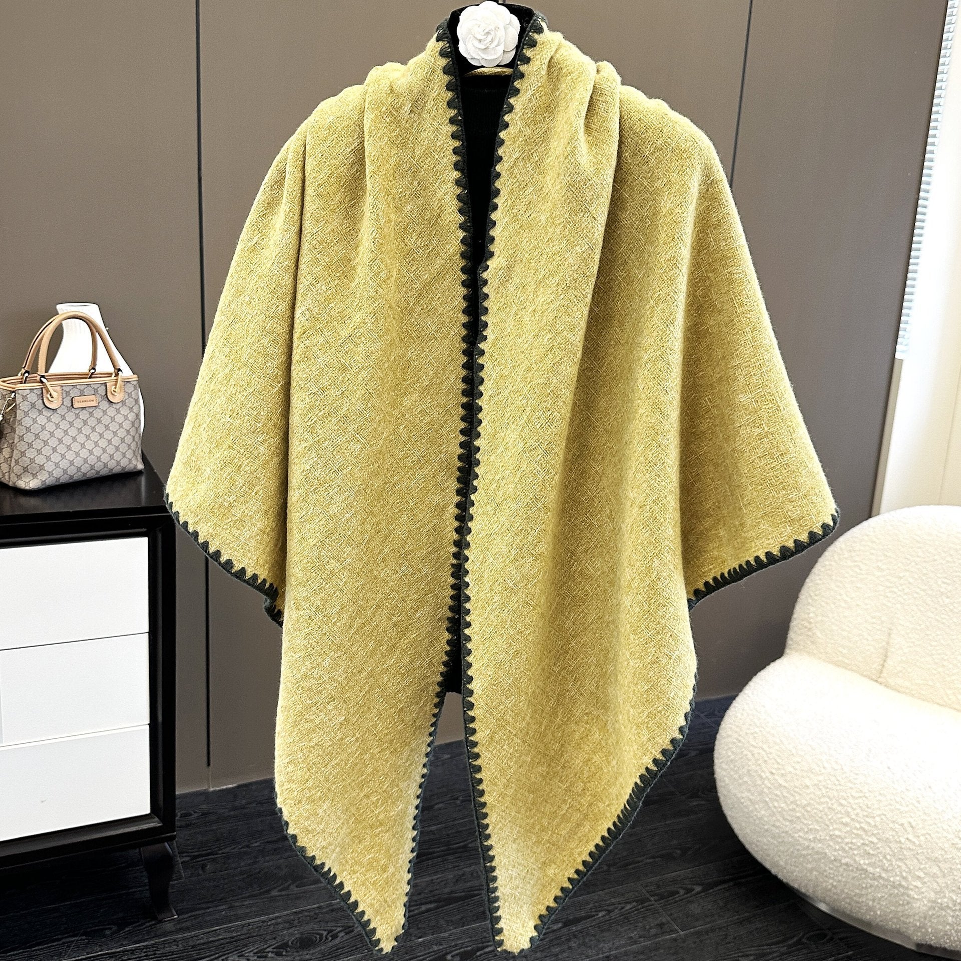 Affordable Luxury Fashion Wind Outdoor Autumn And Winter Scarf