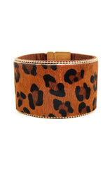 Leopard Print Bangles - Celebrity Aura