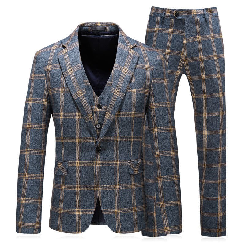 Men''s Business Wedding Dress Suit Set - Celebrity Aura