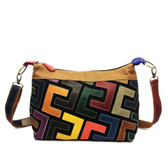 New Women's Leather Bags Europe Style Color Leather Shoulder Crossbody Bag Handbags - Celebrity Aura