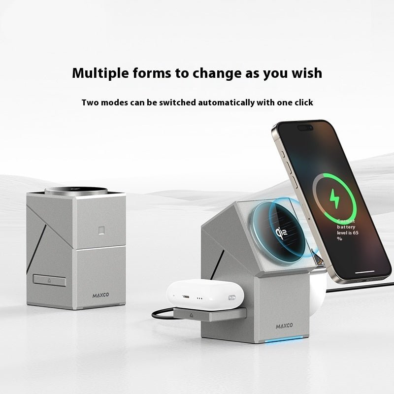 Qi2 Protocol Magnetic Touch Rotating Wireless Charger - Celebrity Aura